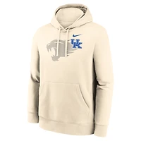 Men's Nike Cream Kentucky Wildcats Campus Shadow Hoodie
