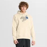 Men's Nike Cream Kentucky Wildcats Campus Shadow Hoodie