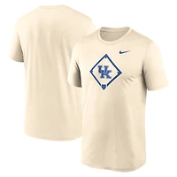 Men's Nike Cream Kentucky Wildcats Legend Baseball Icon Performance T-Shirt
