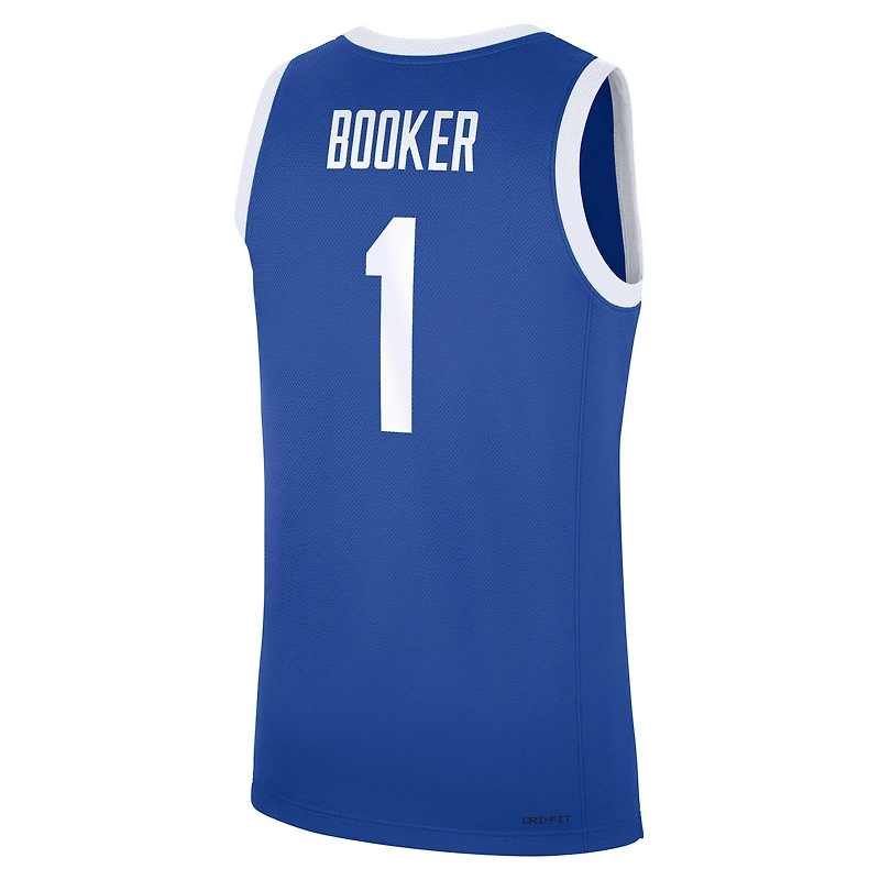 Men's Nike Devin Booker Royal Kentucky Wildcats Road Replica Basketball Jersey