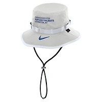 Men's Nike Gray Kentucky Wildcats 2025 Sideline Apex Boonie Performance Bucket Hat