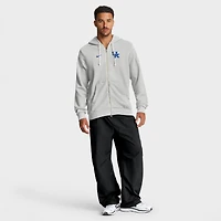 Men's Nike Gray Kentucky Wildcats 2025 Sideline Standard Issue Dri-FIT Full-Zip Hoodie