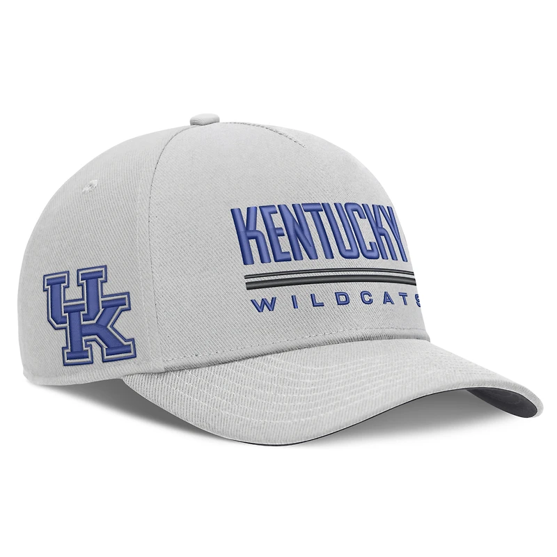 Men's Nike  Royal Kentucky Wildcats 2026 Sideline Dri-FIT Rise Adjustable Hat