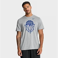 Men's Nike Gray Kentucky Wildcats Basketball Icon Legend Dri-FIT T-Shirt