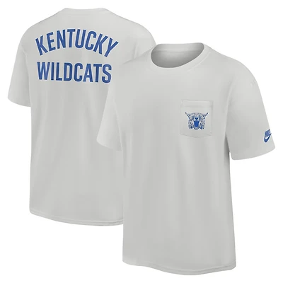 Men's Nike Gray Kentucky Wildcats Legacy 2-Hit Max90 Pocket T-Shirt