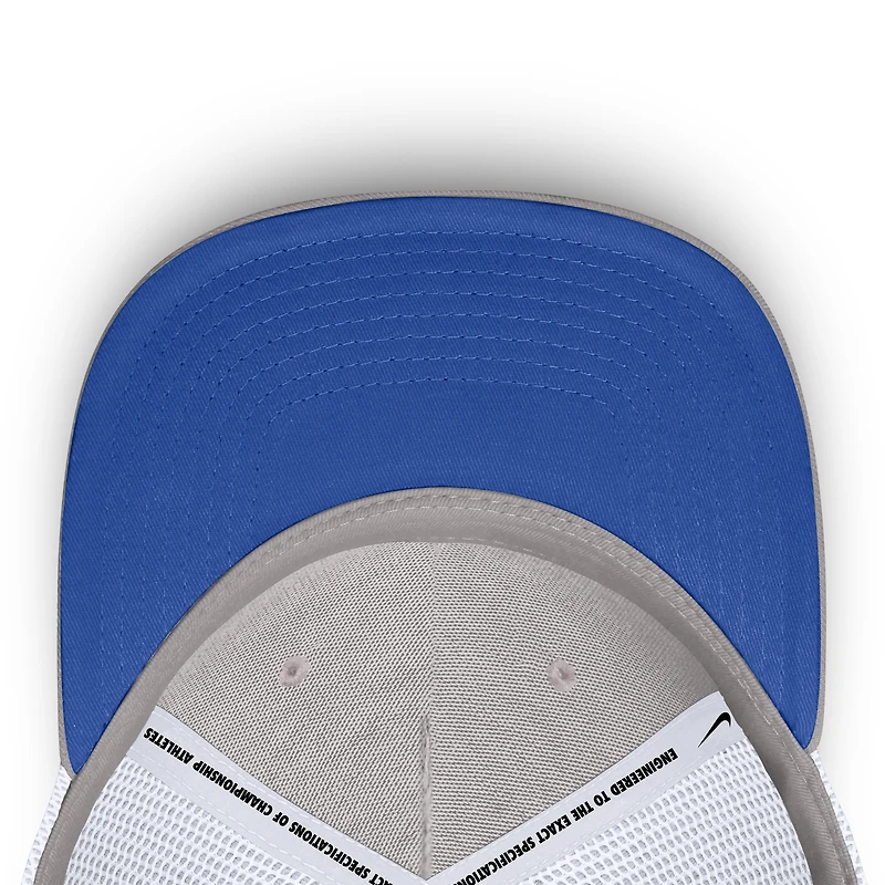Men's Nike Gray Kentucky Wildcats Rise Legacy Adjustable Trucker Hat