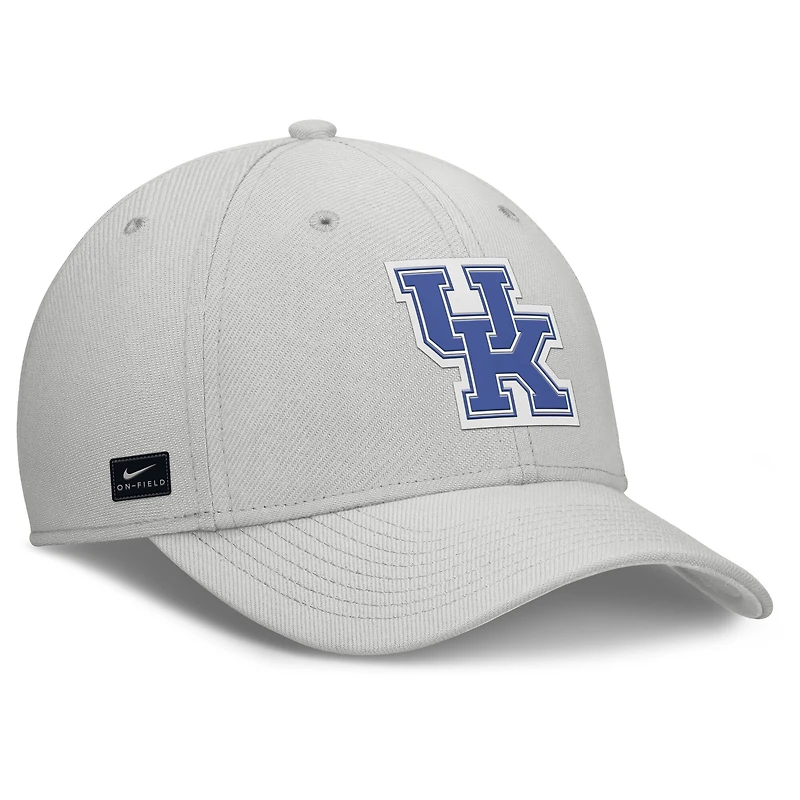 Men's Nike  Gray Kentucky Wildcats Rise Practice Performance Flex Hat