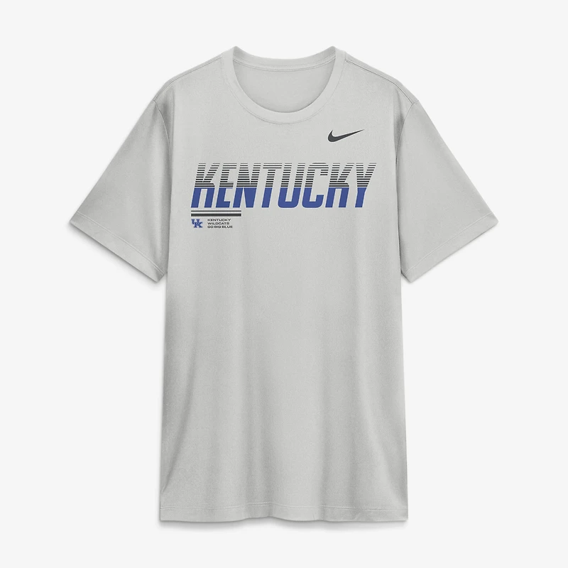 Men's Nike Gray Kentucky Wildcats Sideline Legend Dri-FIT T-Shirt