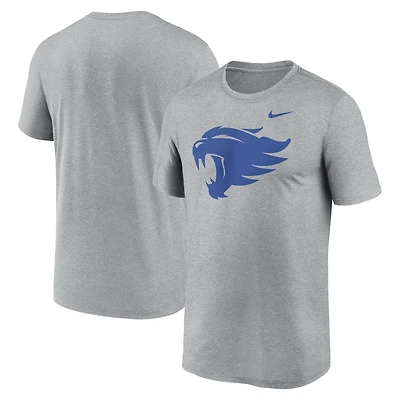 Men's Nike Heather Gray Kentucky Wildcats Primetime Legend Logo T-Shirt