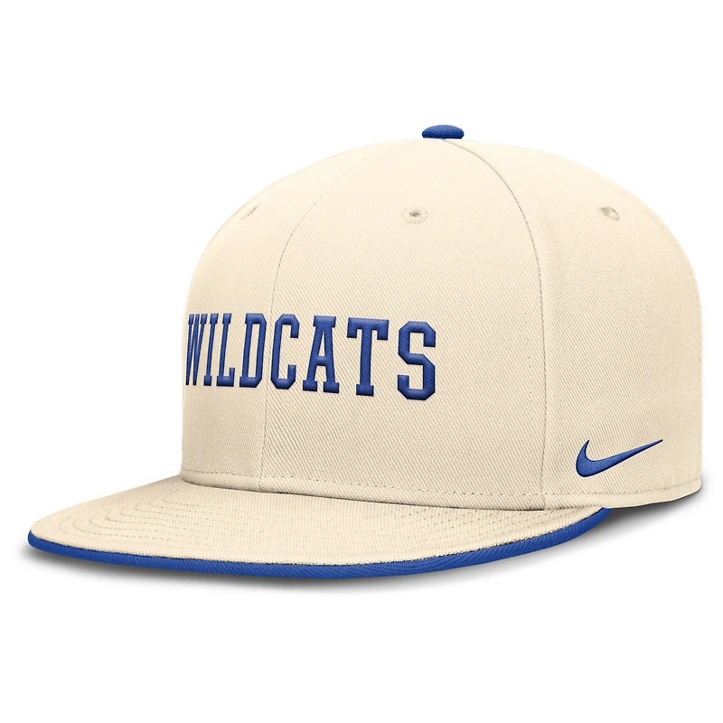 Casquette ajustée Nike Natural Kentucky Wildcats 2026 Primetime pour homme