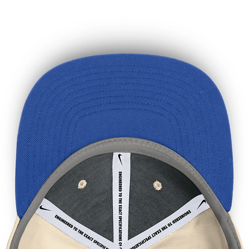 Casquette ajustée Nike Natural Kentucky Wildcats 2026 Primetime pour homme