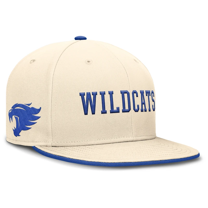 Casquette ajustée Nike Natural Kentucky Wildcats 2026 Primetime pour homme