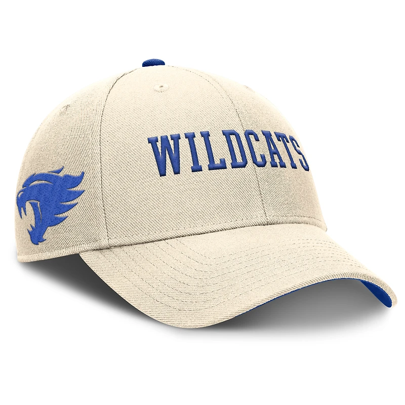 Men's Nike Natural Kentucky Wildcats Primetime Rise Adjustable Hat