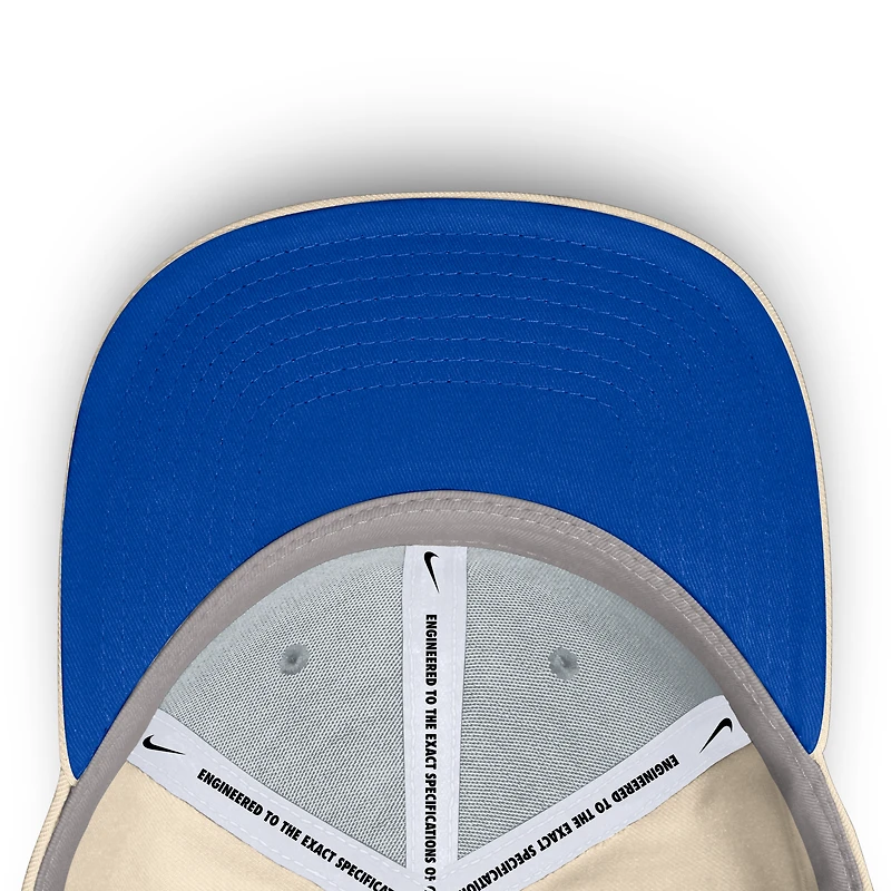 Casquette ajustable Nike Natural Kentucky Wildcats Primetime Rise Dri-FIT pour homme