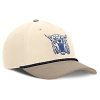 Men's Nike Natural Kentucky Wildcats Rise Legacy Throwback Logo Adjustable Hat