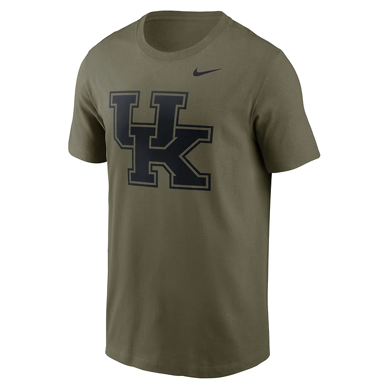 Men's Nike Olive Kentucky Wildcats Primetime Logo Dri-FIT T-Shirt