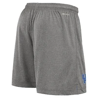 Short réversible Nike Royal/Heather Grey pour homme Kentucky Wildcats Player