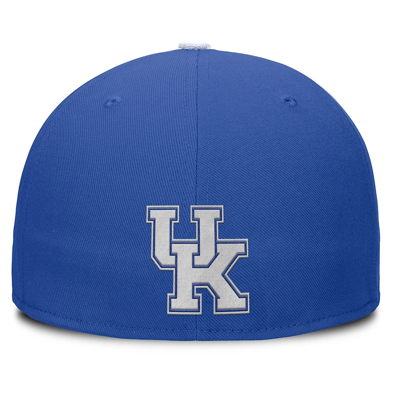 Men's Nike Royal/White Kentucky Wildcats Two-Tone Primetime Performance Fitted Hat