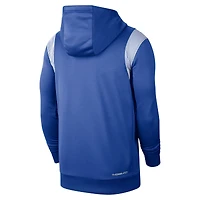 Nike Royal Kentucky Wildcats 2022 Game Day Sideline Performance Sweat à capuche pour homme