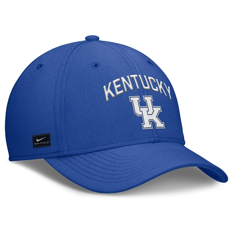 Men's Nike Royal Kentucky Wildcats 2025 On-Field Rise Performance Flex Hat