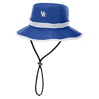 Men's Nike Royal Kentucky Wildcats 2025 Sideline Apex Boonie Performance Bucket Hat