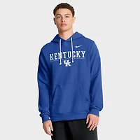 Sweat à capuche Nike Royal Kentucky Wildcats 2025 Sideline Standard Issue Dri-FIT pour homme