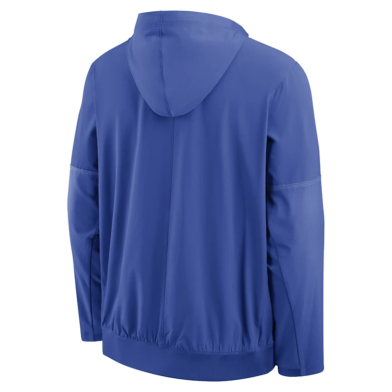 Veste anorak à demi-zip et capuche Nike Royal Kentucky Wildcats 2026 pour homme