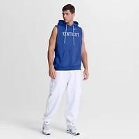 Men's Nike  Royal Kentucky Wildcats 2026 Sideline Sleeveless Dri-FIT Hoodie