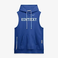 Men's Nike  Royal Kentucky Wildcats 2026 Sideline Sleeveless Dri-FIT Hoodie