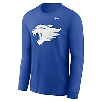 Men's Nike Royal Kentucky Wildcats Alternate Logo Long Sleeve T-Shirt