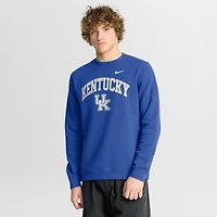 Men's Nike Royal Kentucky Wildcats Arch Pullover Sweatshirt
