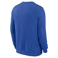Sweat-shirt à capuche Nike Royal Kentucky Wildcats Arched Seal pour homme