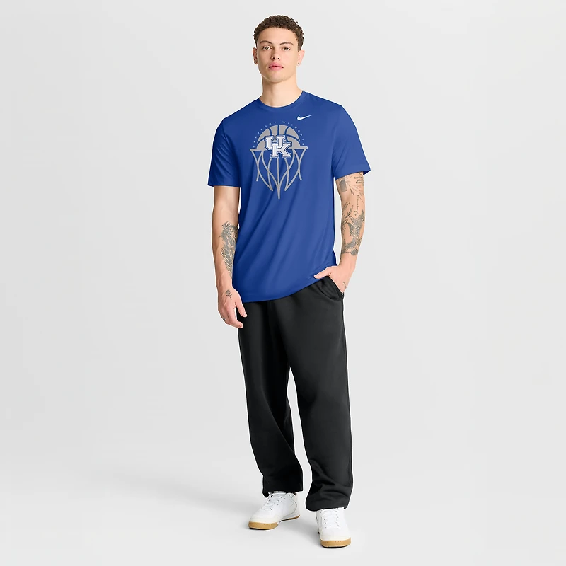 T-shirt Nike Royal Kentucky Wildcats Basketball Icon Legend Dri-FIT pour homme