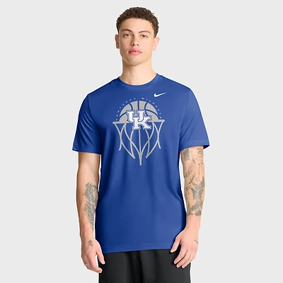 T-shirt Nike Royal Kentucky Wildcats Basketball Icon Legend Dri-FIT pour homme