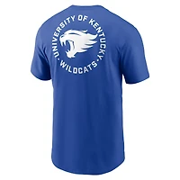 Men's Nike Royal Kentucky Wildcats Campus 2-Hit T-Shirt