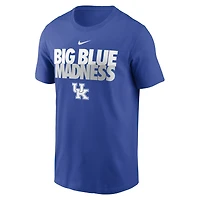 T-shirt Nike Royal Kentucky Wildcats Campus Local Madness pour homme