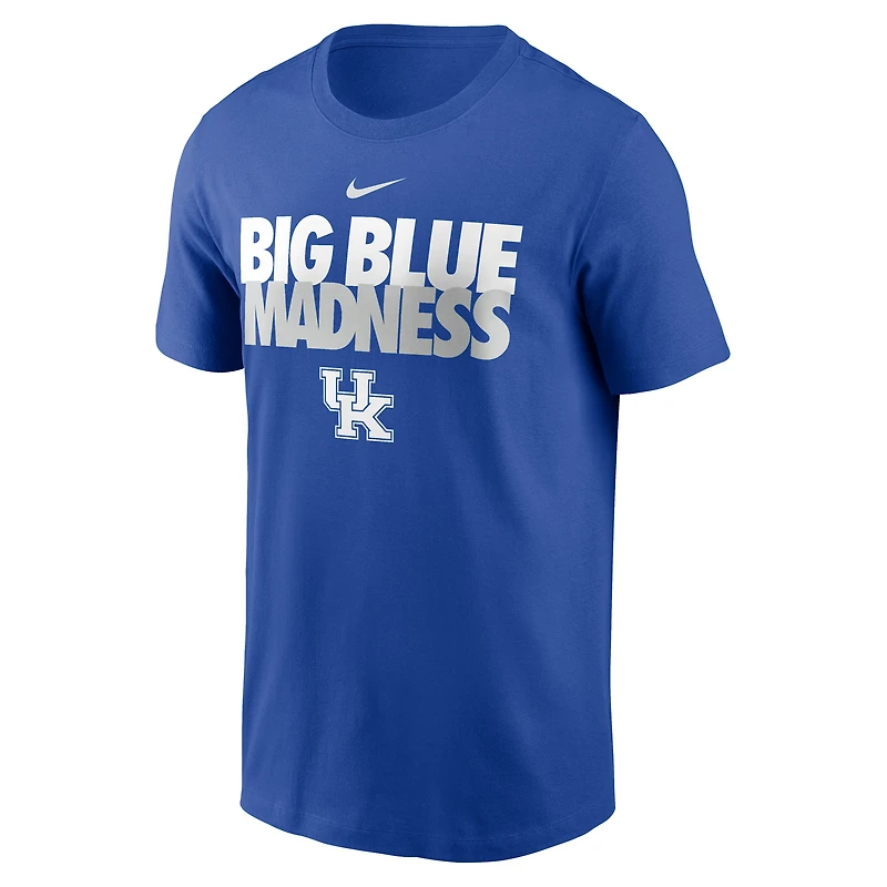Men's Nike Royal Kentucky Wildcats Campus Local Madness T-Shirt