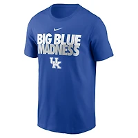 Men's Nike Royal Kentucky Wildcats Campus Local Madness T-Shirt