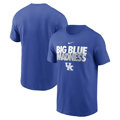 Men's Nike Royal Kentucky Wildcats Campus Local Madness T-Shirt