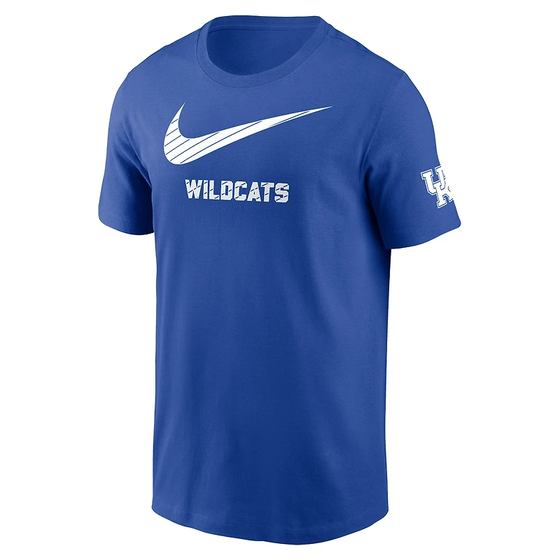 Men's Nike Royal Kentucky Wildcats Campus Mascot T-Shirt