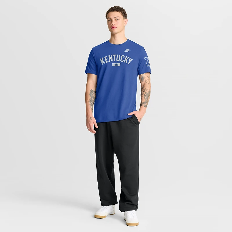 T-shirt Nike Royal Kentucky Wildcats Legacy Arch pour homme