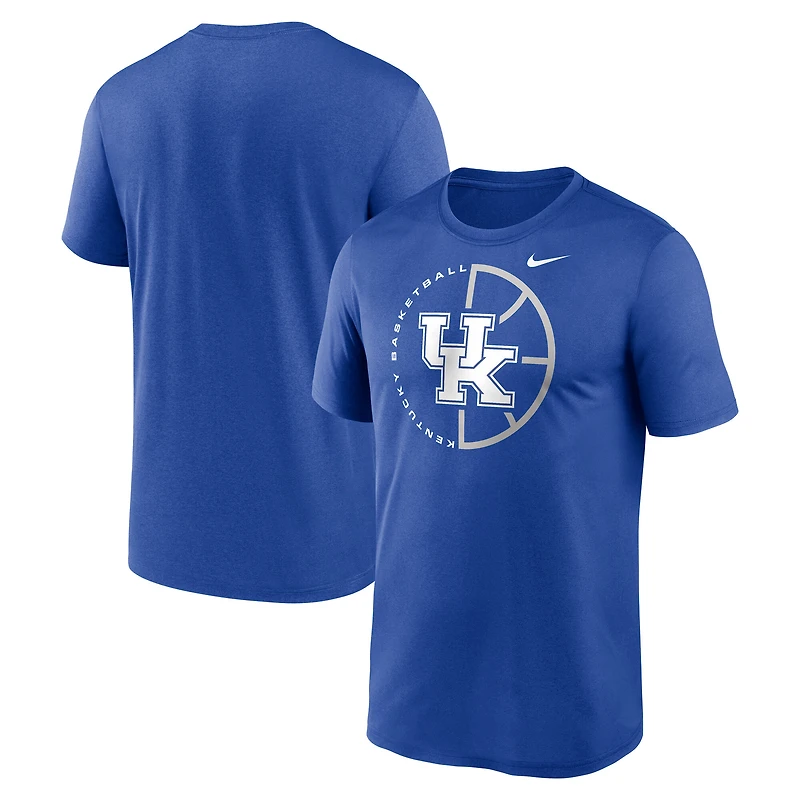 T-shirt Nike Royal Kentucky Wildcats Legend Basketball Icon Dri-Fit pour homme