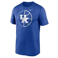 Men's Nike Royal Kentucky Wildcats Legend Basketball Icon Dri-Fit T-Shirt