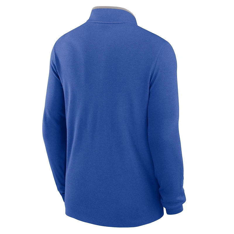 Pull Nike Royal Kentucky Wildcats léger Victory Performance à demi-zip pour homme