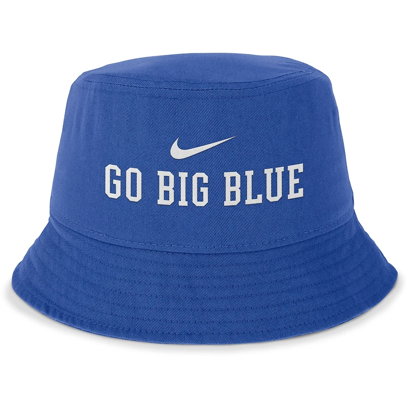 Men's Nike Royal Kentucky Wildcats Local Apex Bucket Hat