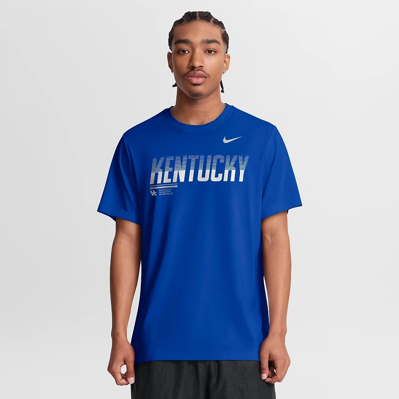 Men's Nike Royal Kentucky Wildcats Sideline Legend Dri-FIT T-Shirt