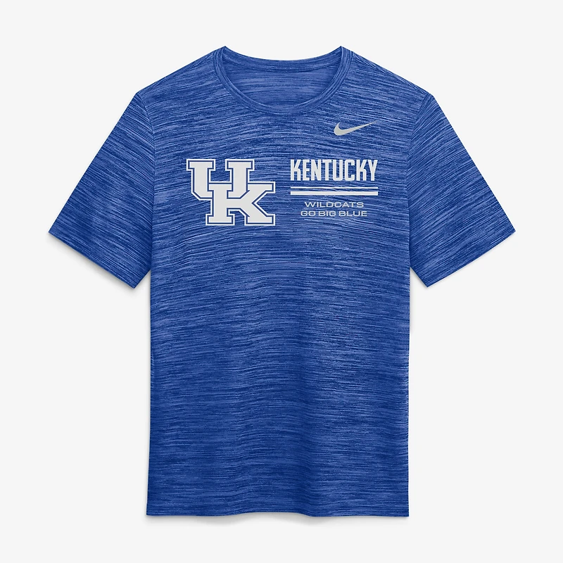 Men's Nike Royal Kentucky Wildcats Sideline Velocity Dri-FIT T-Shirt