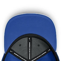 Casquette Nike Flex Sideline Rise pour homme, blanc/bleu royal, Kentucky Wildcats 2025