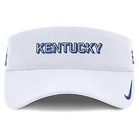 Visière ajustable Nike blanche Kentucky Wildcats 2025 pour homme