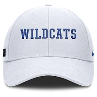 Men's Nike White Kentucky Wildcats 2025 On-Field Rise Performance Adjustable Hat